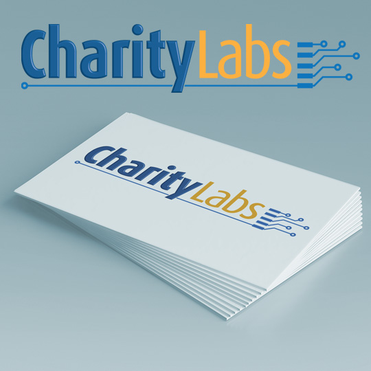 tech charity logo design