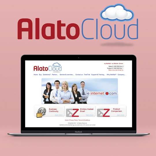 cloud hosting logo design